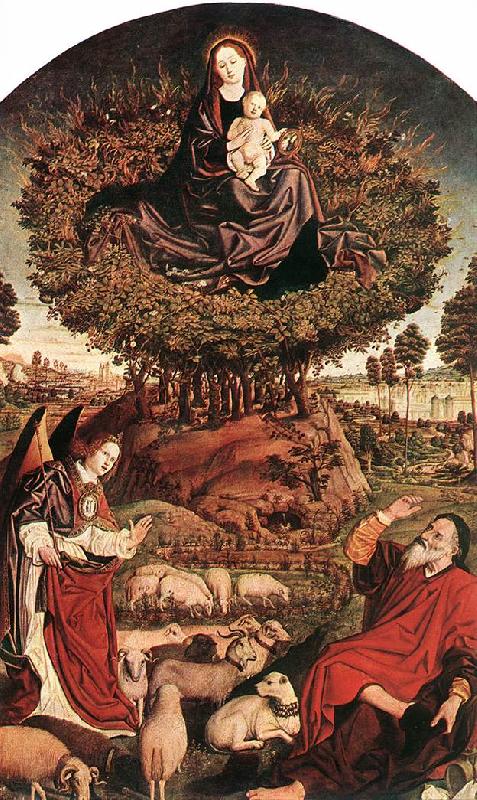 FROMENT, Nicolas The Burning Bush dh oil painting image